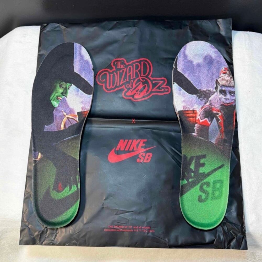 Nike Dunk Low SB 'Poppy Field Wizard of Oz' | FZ1291-600 | 10M - Picture 8 of 13